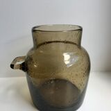 70s style blown glass ice vase/bucket