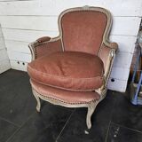 Louis XV style cabriolet armchair