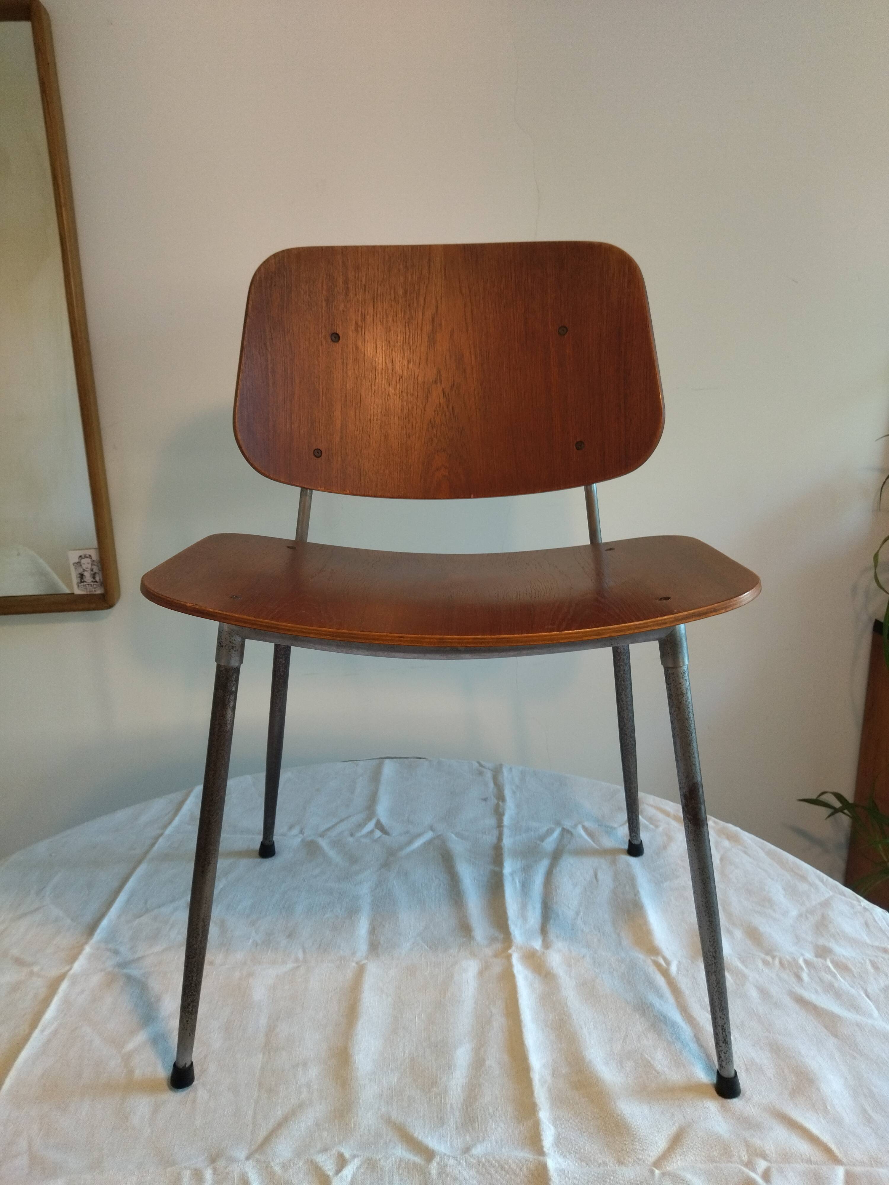 Chair model 3060 by Børge Mogensen for Søborg Møbelfabrik, Denmark 1953