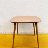 Scandinavian dining table, teak veneer