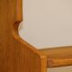 Guillerme and Chambron bookcase shelf in oak, 1960