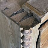 Large 19th century Scandinavian pine chest of drawers