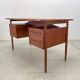 Teak Desk By Gunner Nielsen For Tibergaard