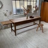 Oak farmhouse table