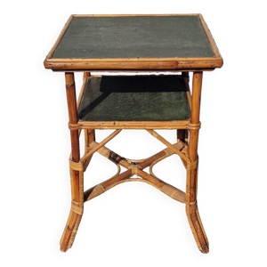 Table d'appoint en rotin