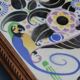 Art Deco earthenware trivet