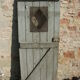 Old door from a bread oven