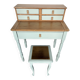 Coiffeuse / Bureau rénové et Tabouret velours, Touche Naturelle Moderne