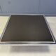 Vintage chrome and brass coffee table, 1970s