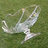 70s large spiral-shaped standing fruit cup...