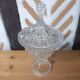Large glass candy box