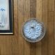 Molded glass wall sconce, 1970s-1980s, ceiling light