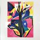Graphics - lithography, Helle Thorborg, Denmark 1960s.