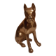 Brass dog