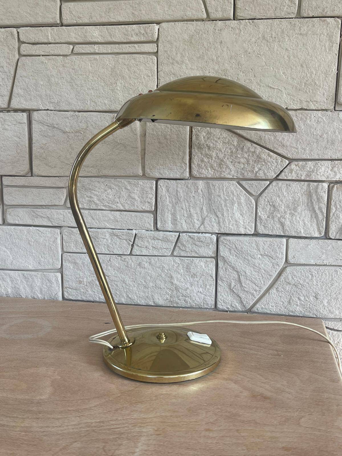Old desk lamp