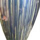 Blue ceramic table lamp base