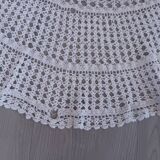 White round tablecloth