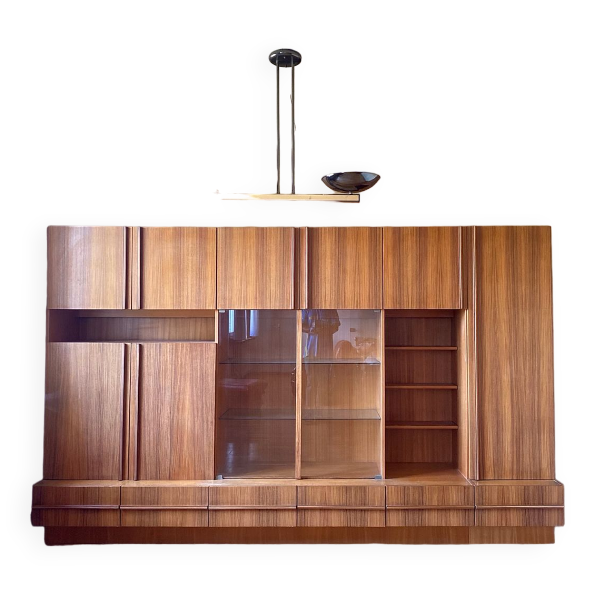 Wall unit / bookcase Italian Luigi Bartolini 1960