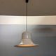 White 'Campana' hanging lamp by Joe Colombo for Stilnovo, Italy 1970s