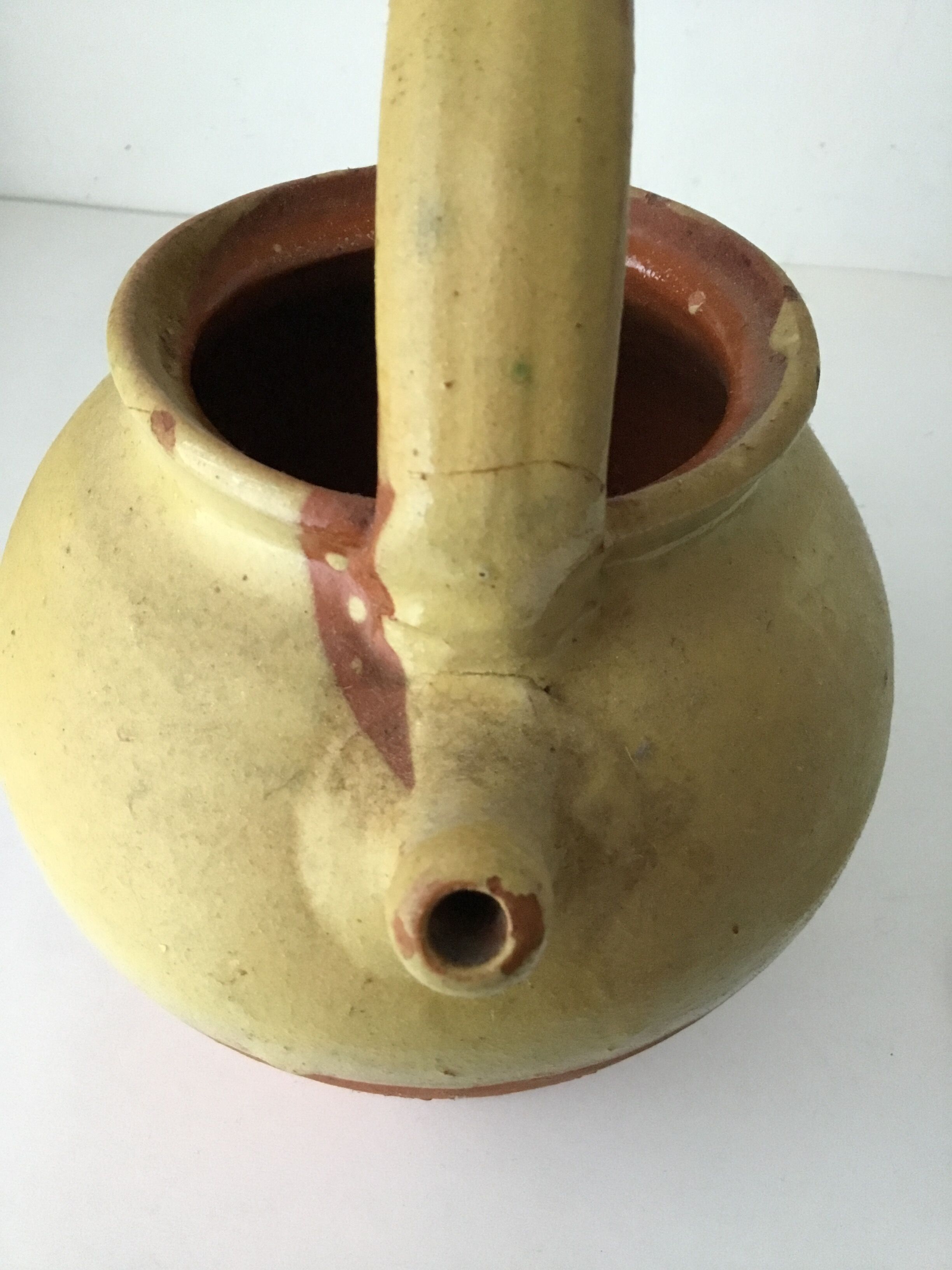 Old grease pot
