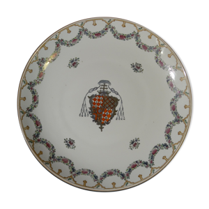 Plat en porcelaine Compagnie