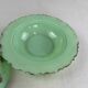 Jade green opaline bonbonnière
