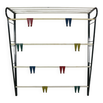 Coen de Vries for Devo “Toonladder” Metal Coat Rack, the Netherlands, 1960s