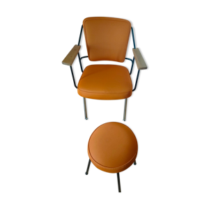 Fauteuil bi-matirere avec son repose