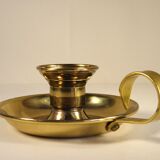 Gilded brass candlestick