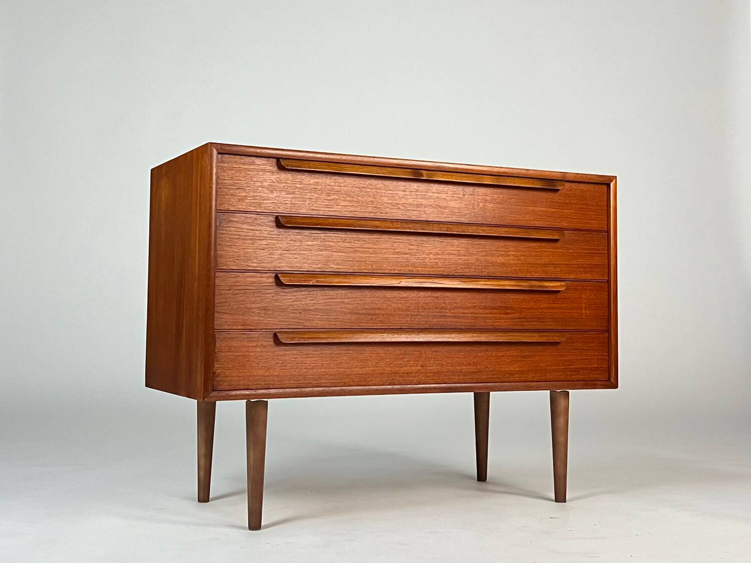 Commode en teck des années 60 WK Möbel vintage