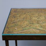 Bronze console table