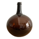 Old amber demijohn