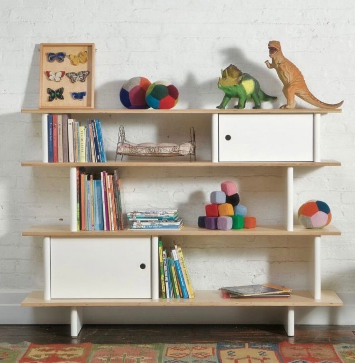 Bookcase children's storage unit
