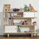 Bookcase children's storage unit