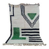 Handmade wool Berber rug 250x150 cm