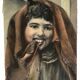 Portrait of a girl signed J Reux JJ