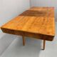 Table à manger réglable en noyer par Setona, années 1950, Tchécoslovaquie