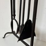 Wrought iron fireplace kit