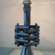 1970s Italian chrome metal lamp base