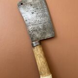 Old butcher's cleaver