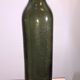 Lot of old blown glass beer bottles with marking