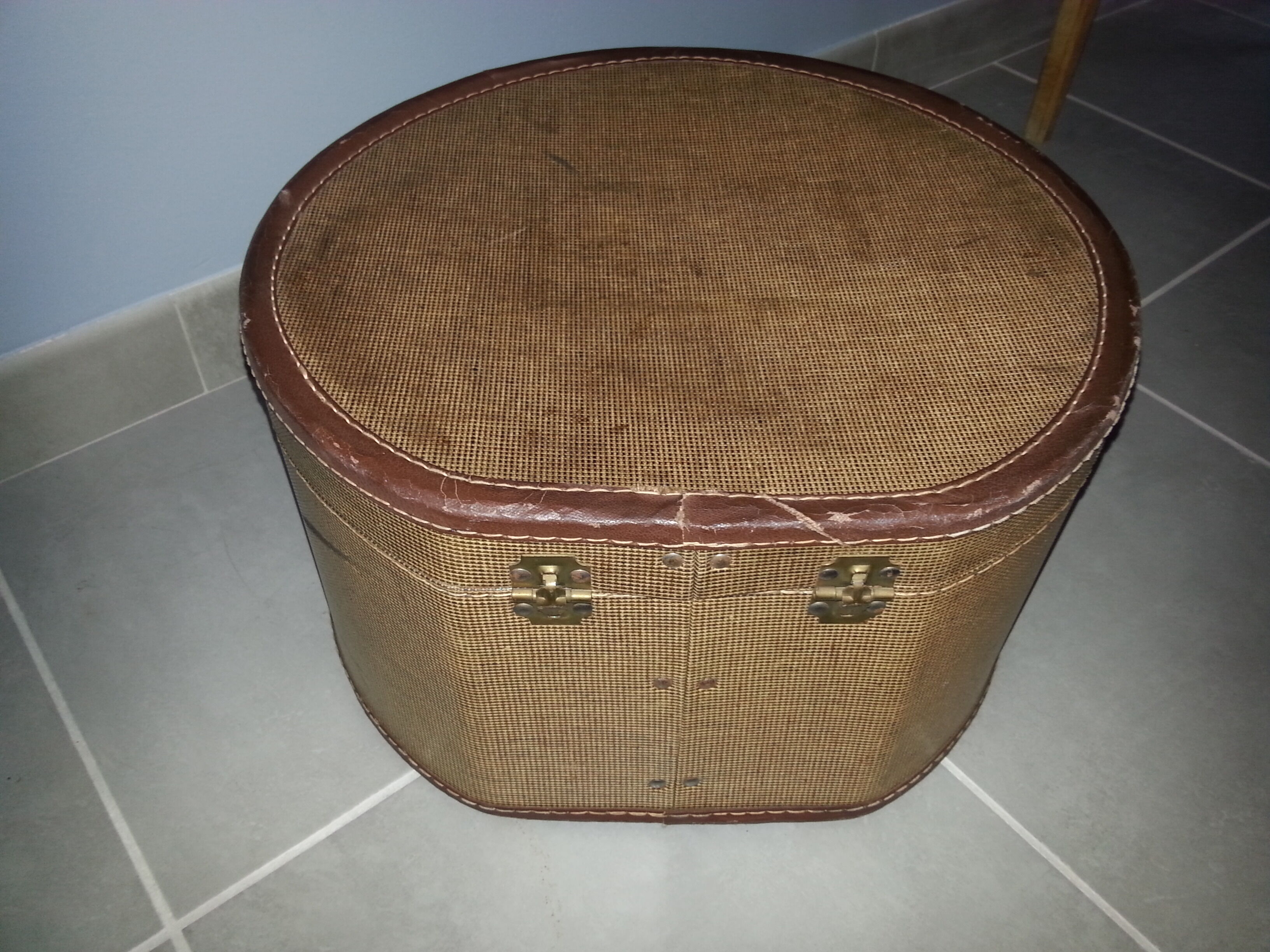 Boite à chapeau vintage