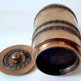Brass jar with lid, oriental inspiration