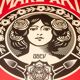 Shepard Fairey (Obey Giant): Make art not war - Signed lithograph