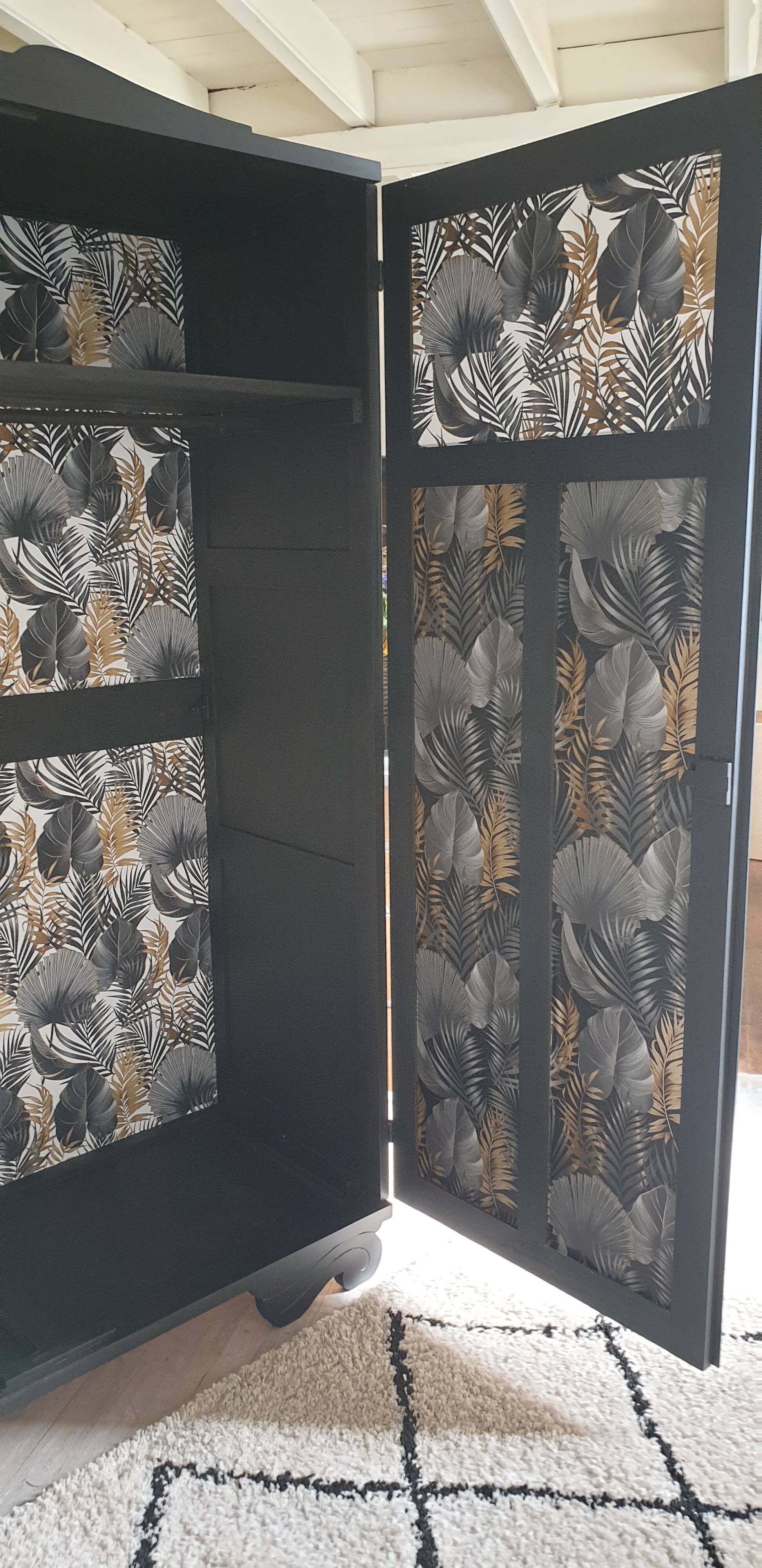 Armoire penderie art déco