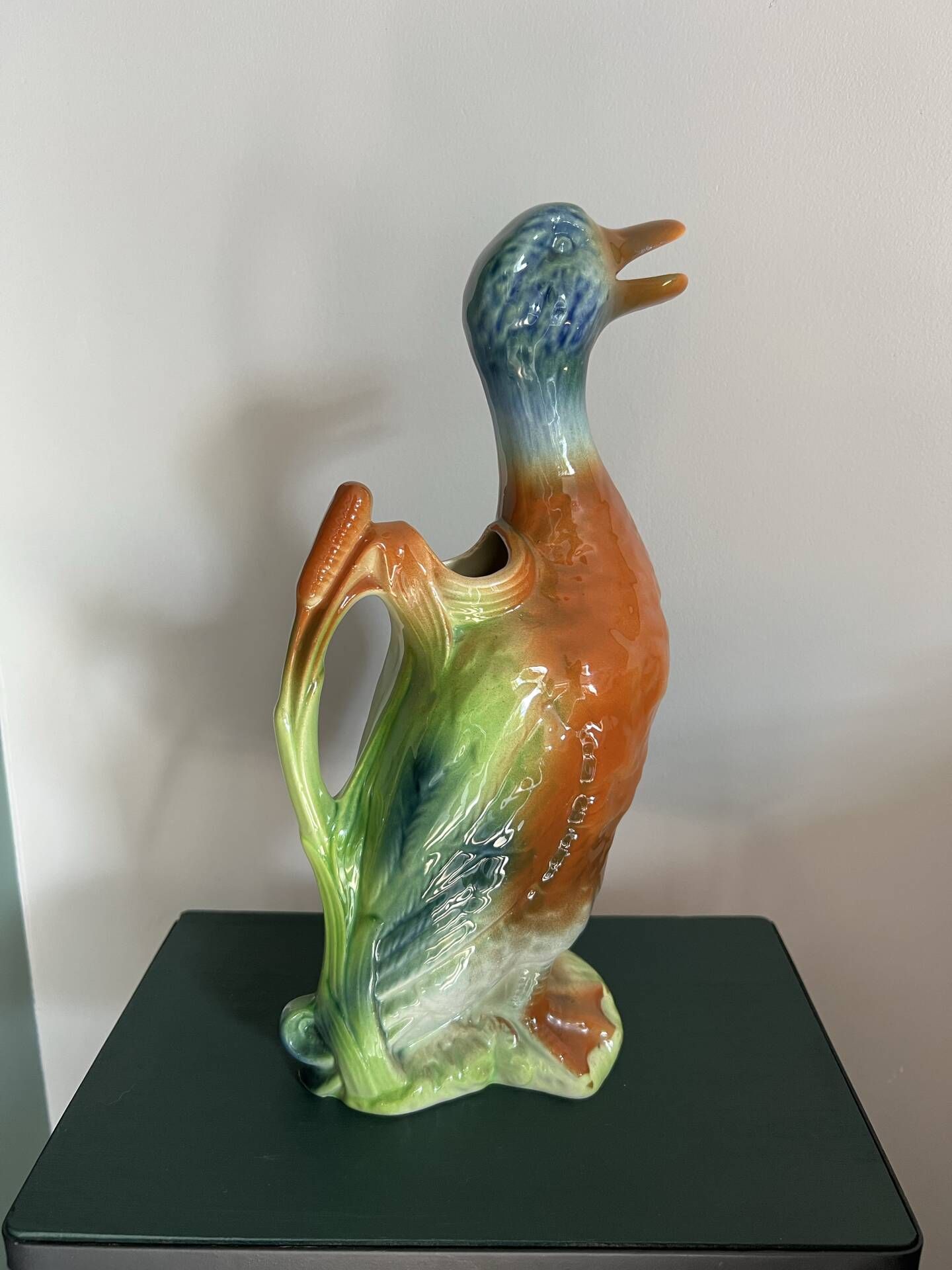 Broc / Pichet Canard colvert vintage Saint-Clément France (Modèle 749