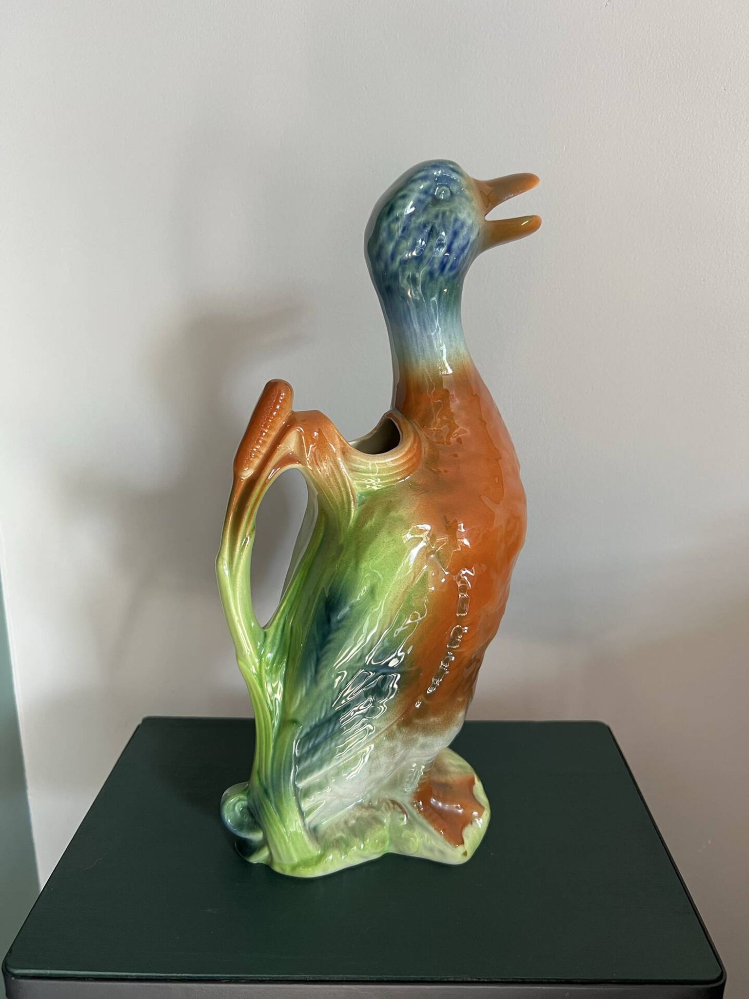Jug / Pitcher Vintage Mallard Duck Saint-Clément France (Model 749)