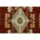 1970s Vintage Turkish Oushak Handmade Wool Cotton Beige Area Rug 155x233