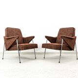 Vintage Armchairs “Bat” Poland, 1960’s, Set Of 2