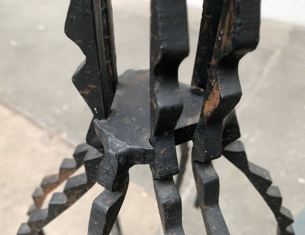 Mid-Century Brutalist Candle Holder